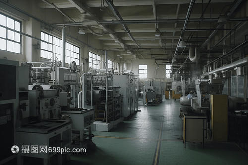 工业工厂生产线摄影图